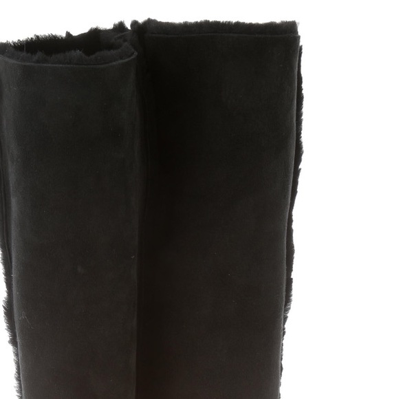Manolo Blahnik black suede knee-high boots - Picture 6 of 8